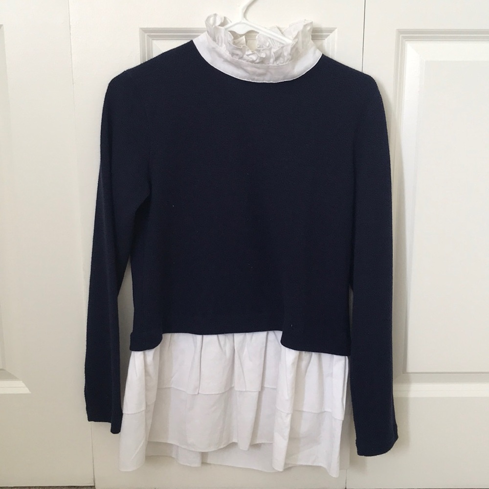 Ruffle sweater